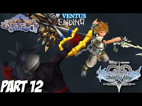 Kingdom Hearts Birth By Sleep Final Mix Part 12 (Ventus Ending) - Keyblade Graveyard - Playstation 3