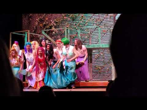 Mermaids in Peter and the Starcatcher at Roncalli High school March 17 2022