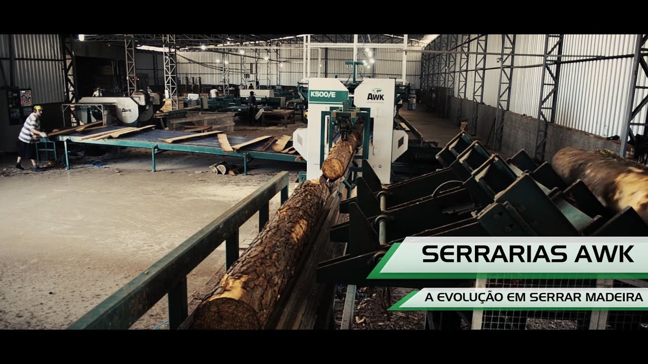 Serraria Completa para Pinus - AWK