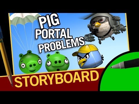 Pig Portal Problems Storyboard and 3d Wireframes