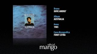 Kadr z teledysku Dove andrò tekst piosenki Mango