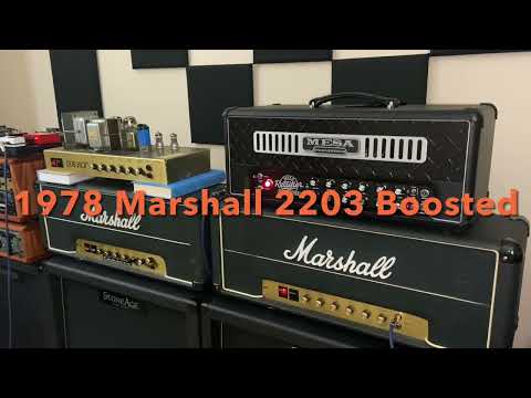 Mesa Badlander vs Almost All My Marshalls