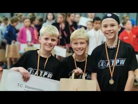 Match point at the final phase AFT League U11 (Ethias Young Tennis Bowl 2022)