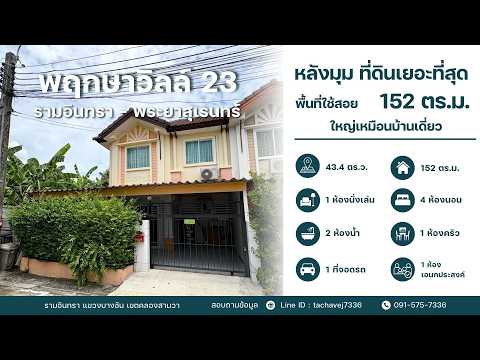 Pruksa Ville 23 Ramintra-Phrayasuren, bangkok, 21 แยก 3 Phraya Suren Soi 21, Yaek 3, Bang Chun, Khlong Sam Wa, Bangkok, 4 Bedrooms, 152 sqm, Townhouse For Sale, by ธัชเวท จิระติวานนท์, 500381519 - DDproperty.com
