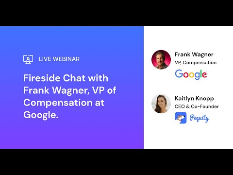 Pequity Fireside Chat with Frank Wagner - Vice President ... - YouTube