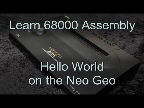 Hello World on the NeoGeo - 68000 Assembly Lesson H3