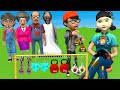Scary Teacher 3D Vs Squid Game Long String Earring Nice Or Error Queen Squid Girl 5 Times Challenge