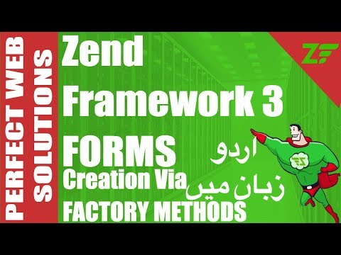 Part 06 Zend Framework 3 tutorial for beginners Form Creating via Factory Methods in urdu 2017