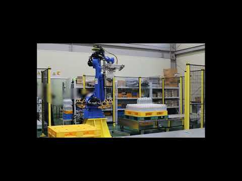 3D 비전 기반 파렛타이징 공정-Bottle 제품