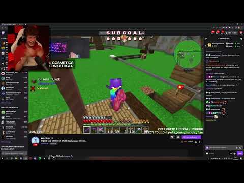 Wichtiger kriegt Jumpscare in CREATE Live 3