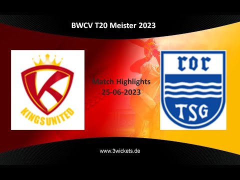 BWCV T20 Meister 2023 Match Highlights (FV Nußloch-Kings United Vs TSG Rhorbach Mustangs)