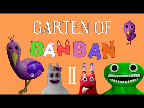 Garten of Banban 2 Gameplay | kindergarten style horror |game by Euphoric Brothers - YouTube