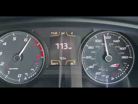 SEAT Leon Cupra 300 Manual Acceleration 0 - 200kph (125mph) Stock