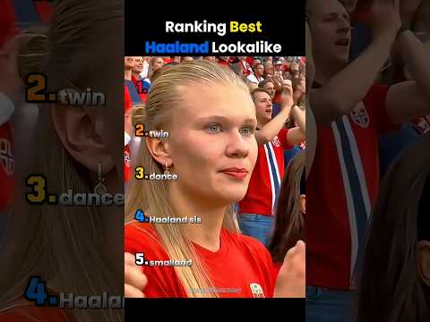 Ranking Best Haaland Lookalike #usa