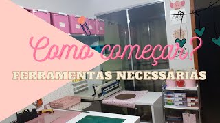 PAP | Como começar na papelaria personalizada  Pt 1-Materiais
