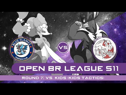 OPEN BR LEAGUE 11 - Round 7 Vs: Victor Kids (Kids Tactics) | Liga Draft Pokémon