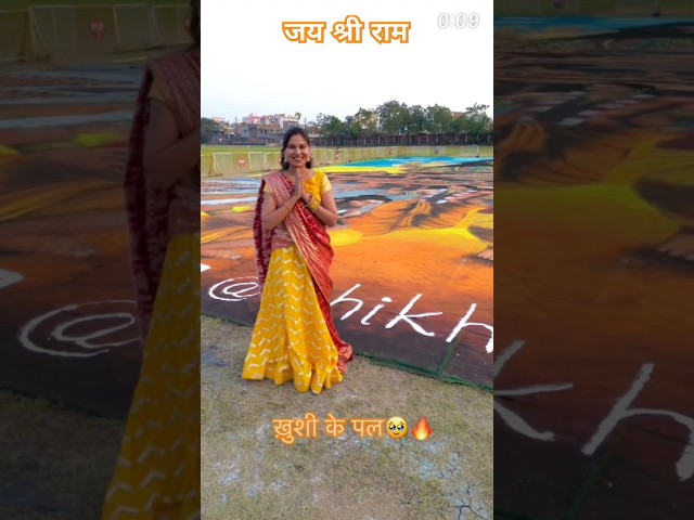 Beautiful rangoli designs by Gopal - video 2