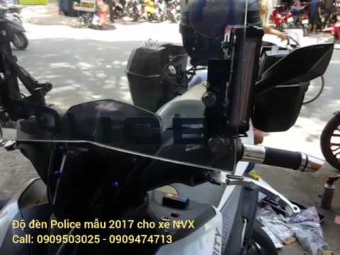 Đèn Police mẫu 2017 gắn xe máy