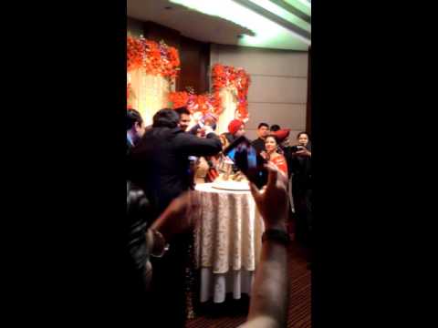 Cake cutting @ Sangeet