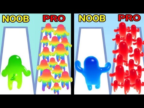 JOIN BLOB CLASH 3D vs BLOB RUNNER 3D vs JELLY RUNNER 3D