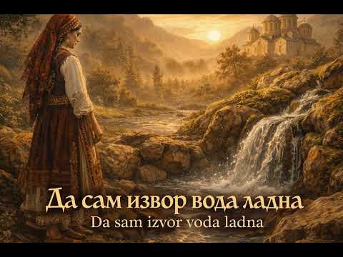 If I Were a Cold Spring of Water (Da sam izvor voda ladna) | Traditional Serbian Folk Song (Epic AI)