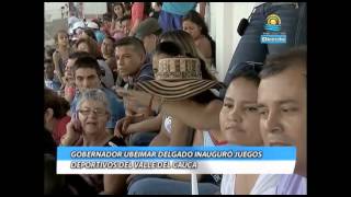 preview picture of video 'Gobernador Ubeimar Delgado inauguró Juegos Deportivos del Valle del Cauca en Vijes'