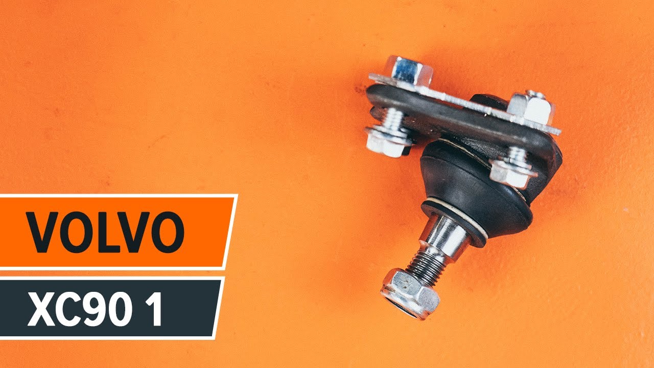 Cómo cambiar: rótula de suspensión de la parte delantera - Volvo XC90 1 | Guía de sustitución