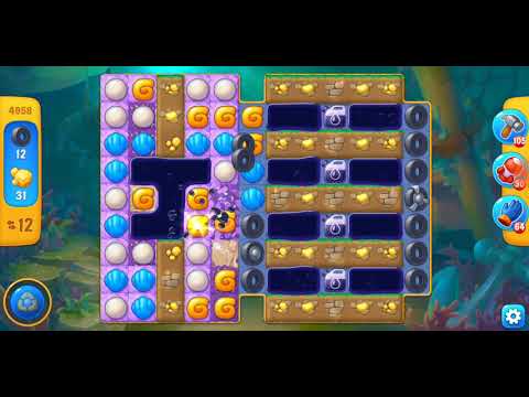 Fishdom. 4958 level no boosters and diamonds