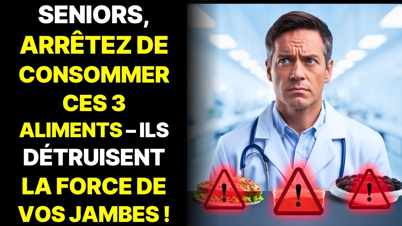 🚨 AVERTISSEMENT POUR LES PERSONNES ÂGÉES ! ARRÊTEZ DE CONSOMMER CES 3 ALIMENTS