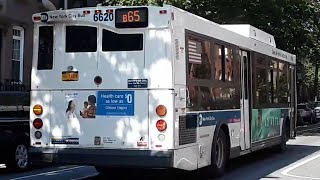 MTA: 2004-2005 Orion VII 07.501 Gen-2 OG Hybrids [6496]/[6620] B65 buses