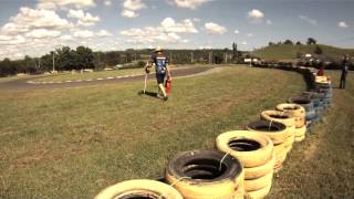 preview picture of video 'Usyd FSAE: '12 Car at Picton Kart Track'