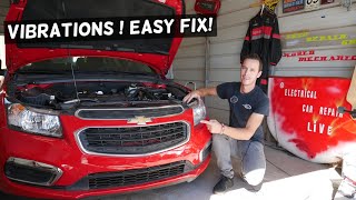 ENGINE VIBRATION, DASH VIBRATES ON CHEVY, BUICK, GMC, CADILLAC  BAD ENGINE MOUNT