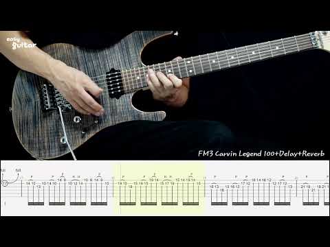 Racer X - Scarified Guitar Lesson With Tab Part.1/2(Slow Tempo)