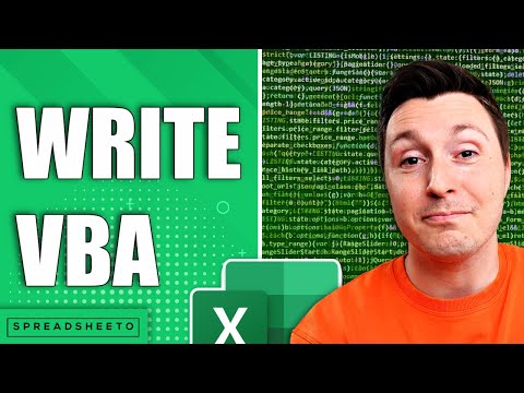 How to write VBA code in Excel [beginner tutorial]