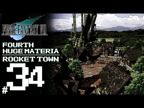 Final Fantasy VII Platinum Trophy Gameplay Walkthrough Part 34 - Fourth Huge Materia