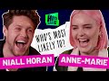 ‘I’ve never known any boybands...’ Niall Horan & Anne-Marie Play Who’s Most Likely To?