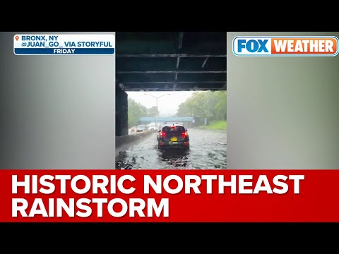 Widespread Flash Flooding Grounded New York City To Halt Amid Record-Breaking Rain