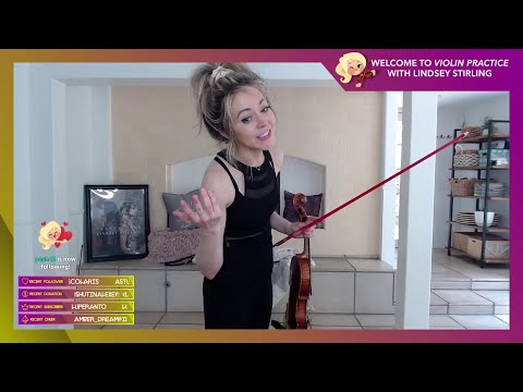 Lindsey Stirling - Violin & Choreography Practice / Twitch Livestream (06/02/2021)