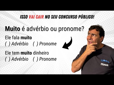 Advérbio vs Pronome - Nunca mais erre!
