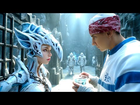 The Alien Empress Was Captured and Tortured- Only the Human Janitor Dared to Bring Her Water