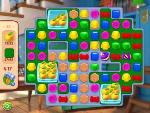 Homescapes Level 52 Walkthrough