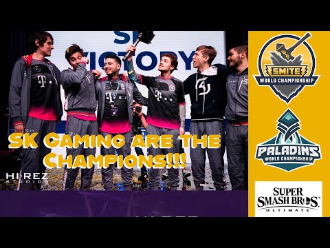 Sk Gaming wins Smite World Championship,Ninjas in Pyjamas win Paladins Championship, Dreamhack ATL