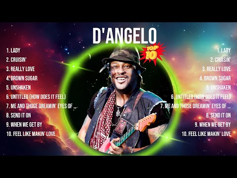 D'Angelo 2024 MIX ~ Top 10 Best Songs ~ Greatest Hits ~ Full Album