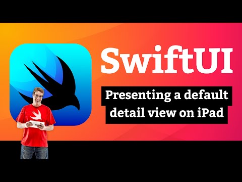 Presenting a default detail view on iPad – SnowSeeker SwiftUI Tutorial 7/12 thumbnail
