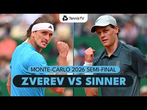 Jannik Sinner & Alexander Meet AGAIN For A Final Spot 💥 | Monte-Carlo 2026 Semi-Final Highlights