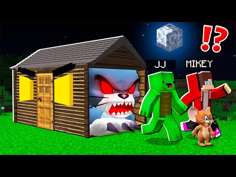 Real TOM Inside CREEPY HOUSE vs Mikey and JJ & Jerry in Minecraft ! - Minecraft (Maizen)