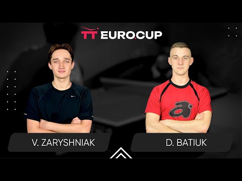17:45 Vadym Zaryshniak - Dmytro Batiuk 27.12.2024TT Euro.Cup Ukraine Master. TABLE 3