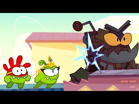 Capa de As Histórias do Om Nom: Super-Noms  - Monstro de lixo - Desenhos Animados Divertidos para Crianças