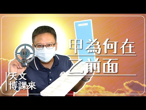 甲為何在乙前面