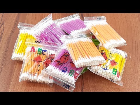 wow !! amazing craft idea with cotton buds | DIY arts and crafts | DIY cotton buds